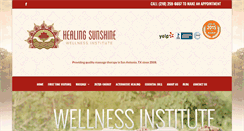 Desktop Screenshot of healingsunshine.com