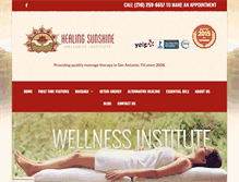 Tablet Screenshot of healingsunshine.com